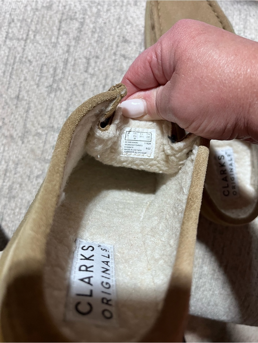 Clarks Wallabee mule - Picture 4 of 5